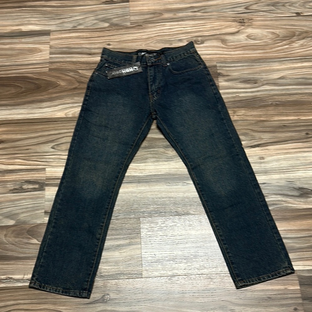 Vintage NWT NBN Gear Jeans Womens Size 14 Blue Straight Leg
